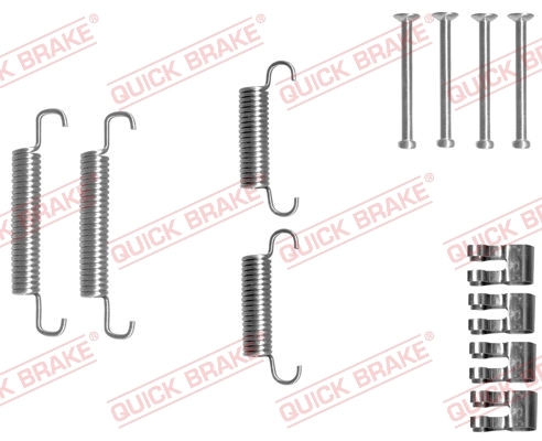 Accessory Kit, parking brake shoes